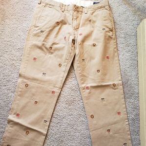 Polo slim fit khakis pants